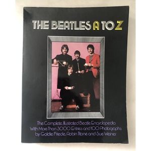 Vintage 1980 Beatles A to Z First Edition Music Encyclopedia Photos Albums Tours